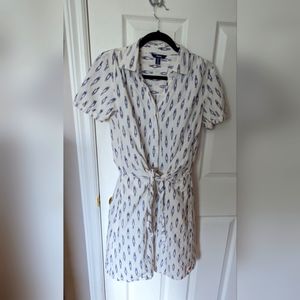 Hatley blue and white mini dress